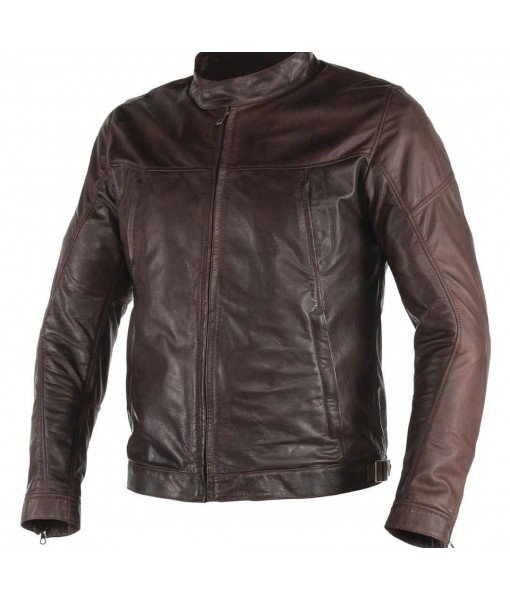 MOZRI  100% Genuine Vintage Leather Jacket for Men's
