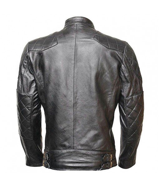 Mozri David Beckham Leather Jacket For Mens