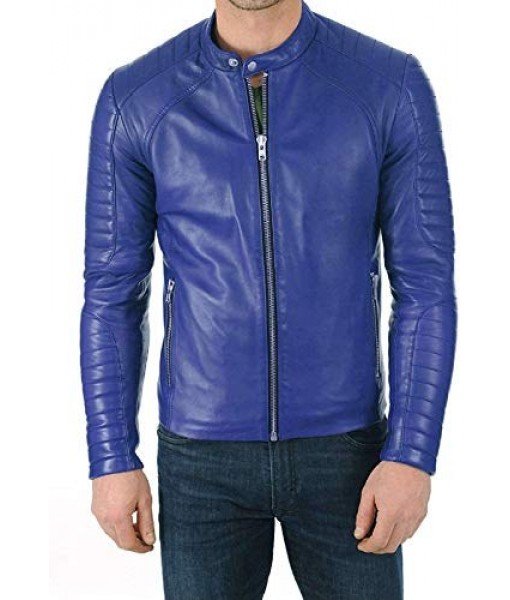 Mozri 100% Genuine Leather Jacket For Men