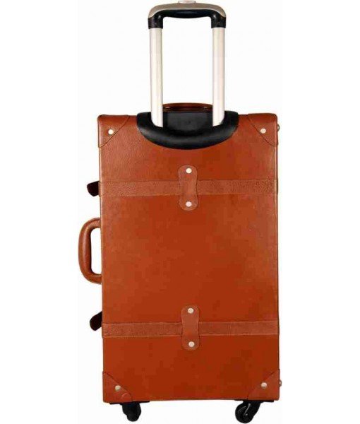 MOZRI VINTAGE LEATHER SUITCASE