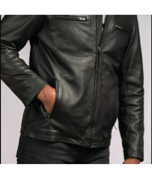 MOZRI  100% Genuine Stylish Leather Jacket for Men's