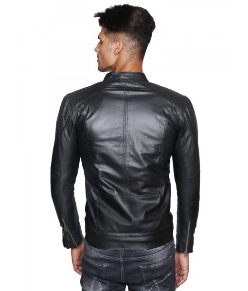 MOZRI 100% Genuine Leather Jacket for Mens