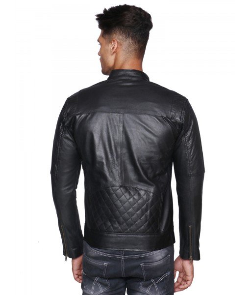 MOZRI 100% Genuine Leather Jacket for Men's