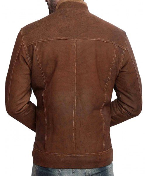 MOZRI 100% Genuine Leather Men's Jacket